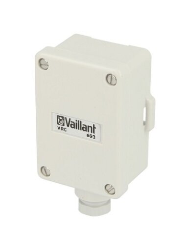 Lauko temperatūros jutiklis VRC693 prie Vaillant valdiklių