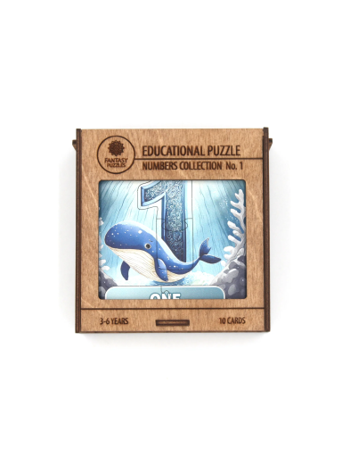 Lavinamoji Dėlionė Iš Medžio (Skaičių kolekcija nr. 1) (EN) Fantasy Puzzles