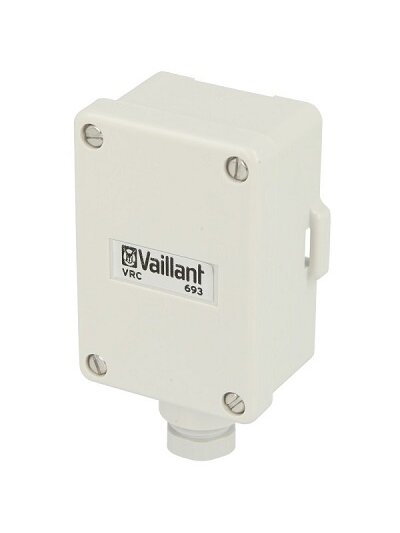 Lauko temperatūros jutiklis VRC693 prie Vaillant valdiklių