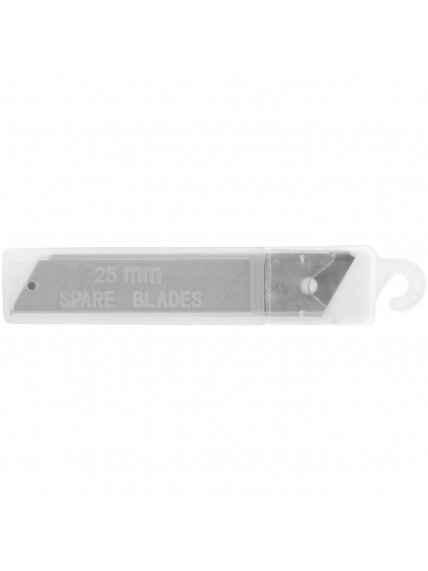 Laužoma geležtė „RICHMANN" 25 mm 10 vnt. 1 Laužoma geležtė „RICHMANN" 25 mm 10 vnt. 1