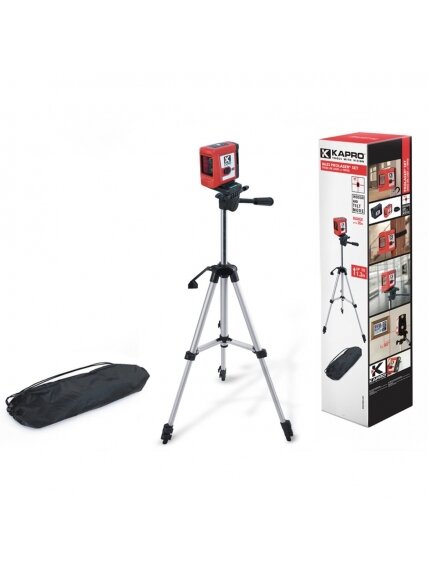 Lazerinis matuoklis „KAPRO" MINI su stovu 1 Lazerinis matuoklis „KAPRO" MINI su stovu 1
