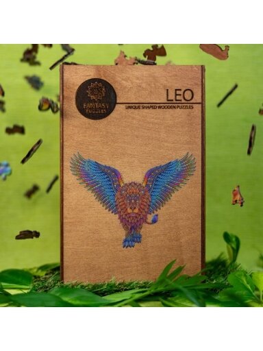 Leo Dėlionė Iš Medžio L Dydis (300 detalių) Fantasy Puzzles