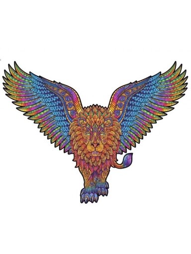 Leo Dėlionė Iš Medžio M Dydis (170 detalių) Fantasy Puzzles