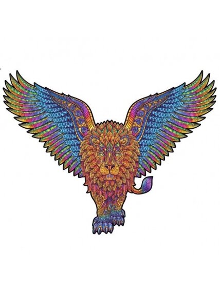 Leo Dėlionė Iš Medžio XL Dydis (600 detalių) Fantasy Puzzles 1 Leo Dėlionė Iš Medžio XL Dydis (600 detalių) Fantasy Puzzles 1