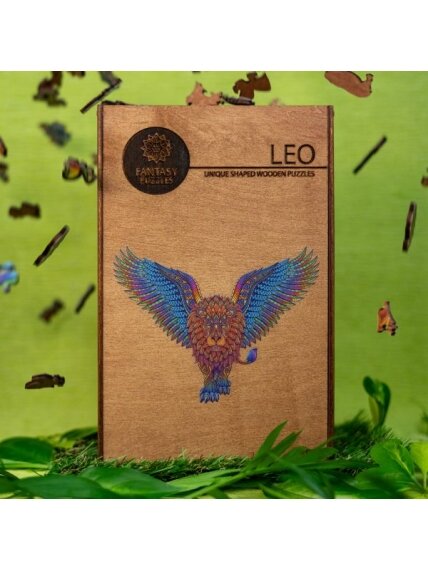 Leo Dėlionė Iš Medžio XL Dydis (600 detalių) Fantasy Puzzles 2 Leo Dėlionė Iš Medžio XL Dydis (600 detalių) Fantasy Puzzles 2