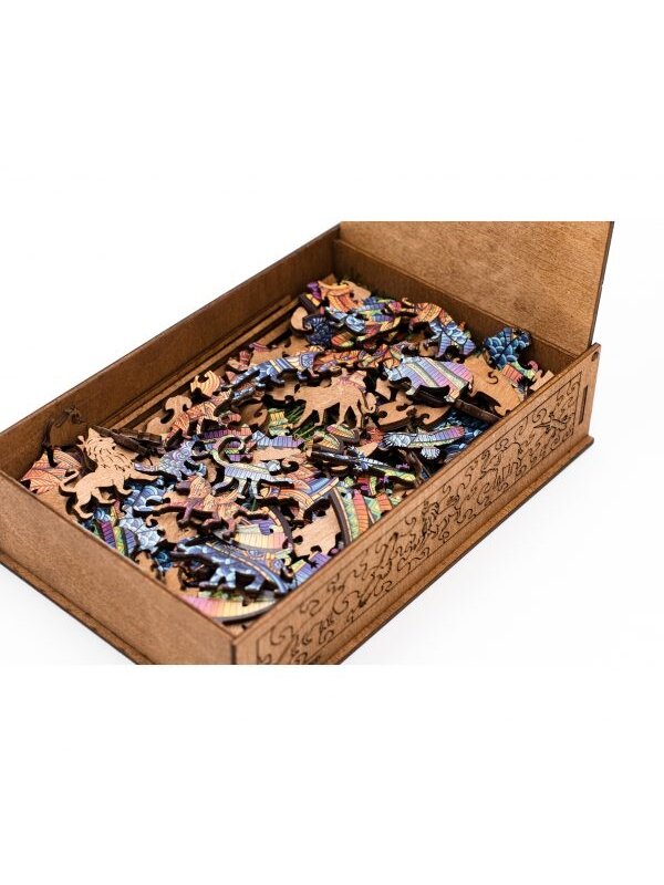 Leo Dėlionė Iš Medžio XL Dydis (600 detalių) Fantasy Puzzles 7 Leo Dėlionė Iš Medžio XL Dydis (600 detalių) Fantasy Puzzles 7