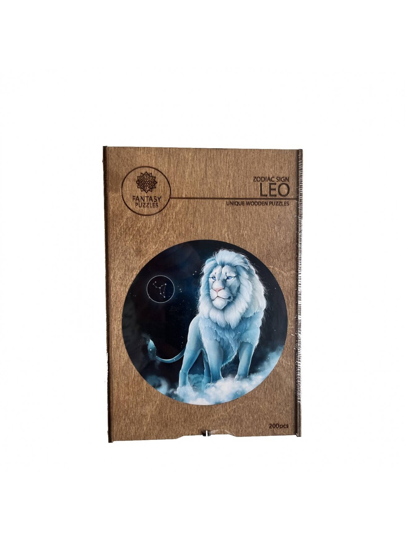 Liūtas (Zodiakai) Dėlionė Iš Medžio (200 detalių) Fantasy Puzzles 7 Liūtas (Zodiakai) Dėlionė Iš Medžio (200 detalių) Fantasy Puzzles 7