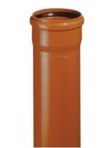 Lietaus nuotekų vamzdis PVC 160 x 4.0mm x 0.5m Lietaus nuotekų vamzdis PVC 160 x 4.0mm x 0.5m