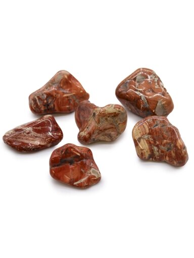 Light Jasper - Brecciated akmuo (6 vnt. L dydžio) Ancient Wisdom
