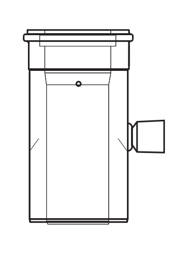 LIK kond. nuvedimo detalė oro padavimui 60/100