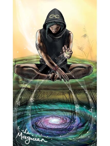 Light Seer Pocket Tarot kortos Hay House 1
