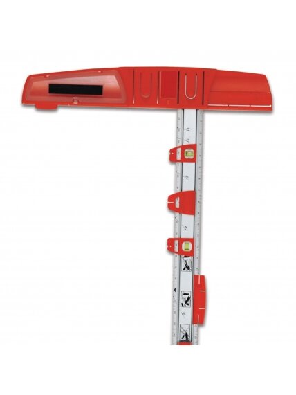 Liniuotė su 2 slankiojančiom akim 120 cm 1 Liniuotė su 2 slankiojančiom akim 120 cm 1
