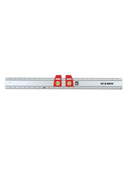 Liniuotė su 2 slankiojančiom akim 60 cm