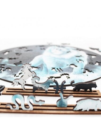 Liūtas (Zodiakai) Dėlionė Iš Medžio (200 detalių) Fantasy Puzzles 2 Liūtas (Zodiakai) Dėlionė Iš Medžio (200 detalių) Fantasy Puzzles 2