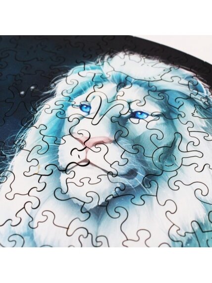 Liūtas (Zodiakai) Dėlionė Iš Medžio (200 detalių) Fantasy Puzzles 4 Liūtas (Zodiakai) Dėlionė Iš Medžio (200 detalių) Fantasy Puzzles 4