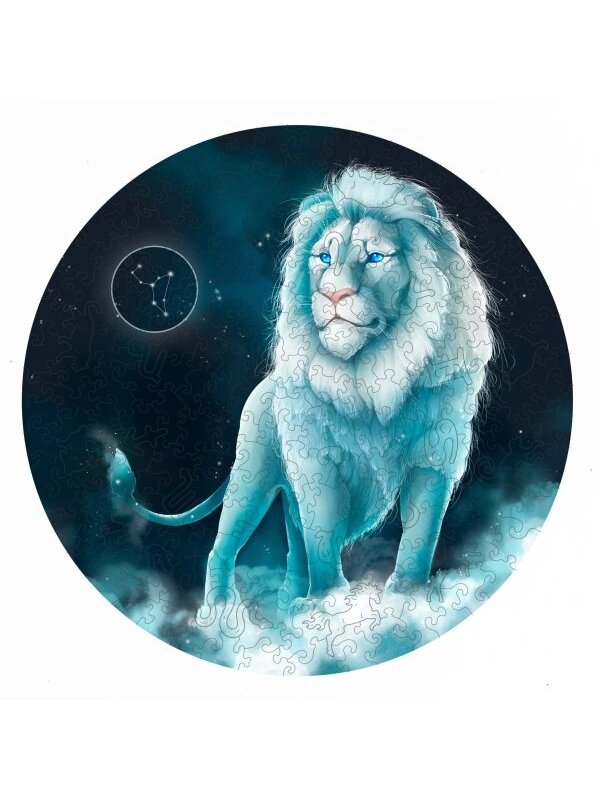 Liūtas (Zodiakai) Dėlionė Iš Medžio (200 detalių) Fantasy Puzzles 6 Liūtas (Zodiakai) Dėlionė Iš Medžio (200 detalių) Fantasy Puzzles 6