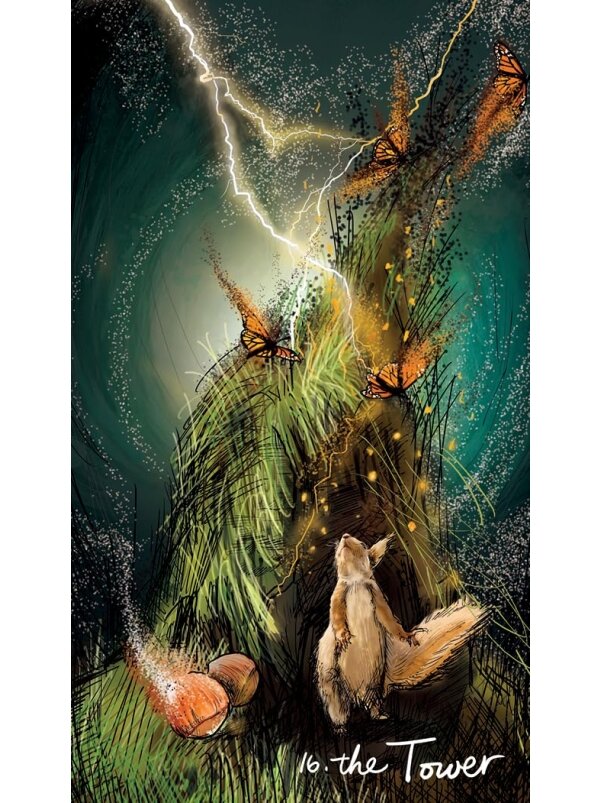 Light Seer Pocket Tarot kortos Hay House 3