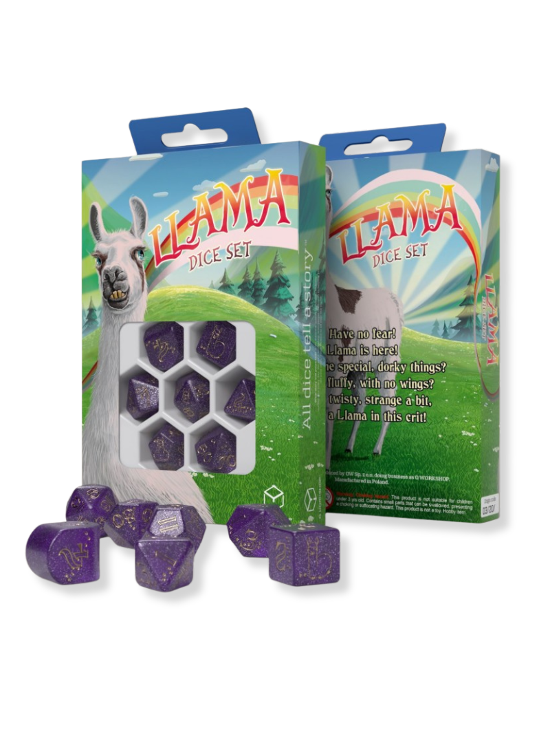 Llama kauliukų rinkinys: Zippy Q-WORKSHOP