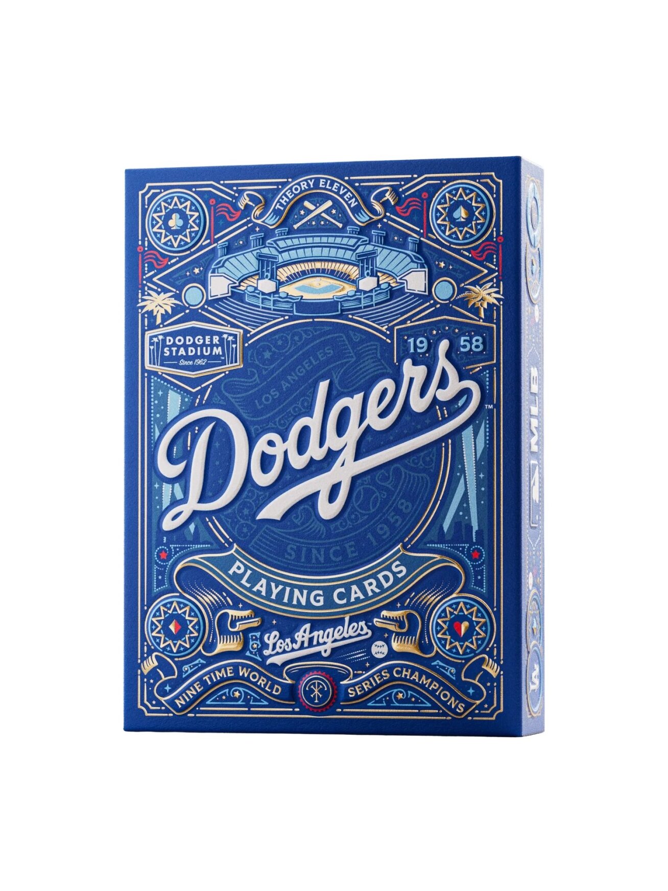 Los Angeles Dodgers žaidimo kortos Theory11 3