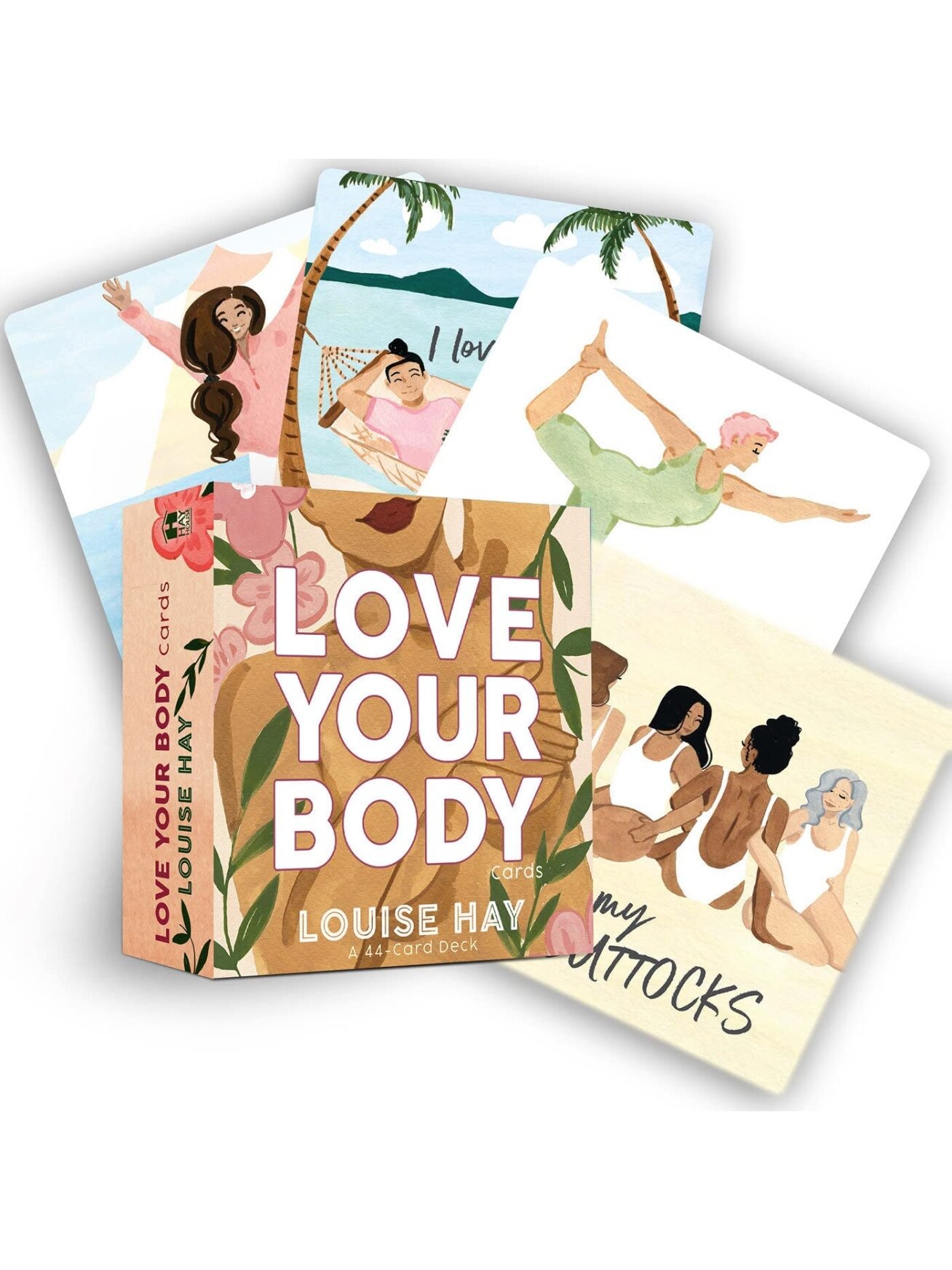 Love Your Body afirmacijų kortelės Hay House Love Your Body afirmacijų kortelės Hay House