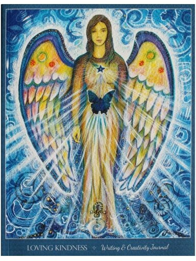 Loving Kindness writing and creativity journal užrašinė Blue Angel