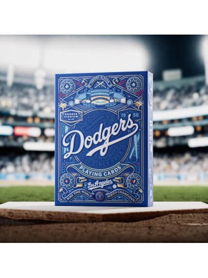 Los Angeles Dodgers žaidimo kortos Theory11 4 Los Angeles Dodgers žaidimo kortos Theory11 4