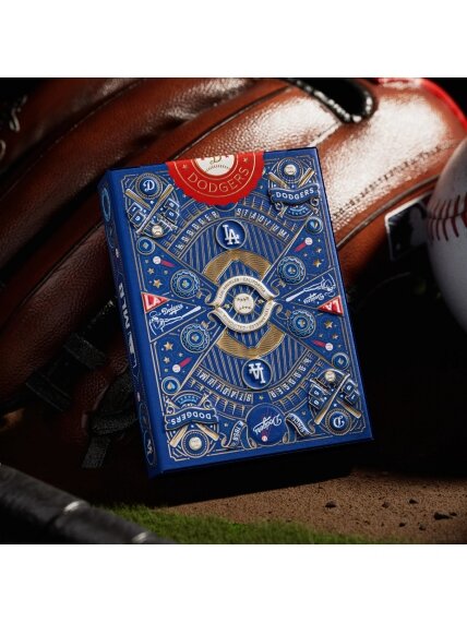 Los Angeles Dodgers žaidimo kortos Theory11 6 Los Angeles Dodgers žaidimo kortos Theory11 6