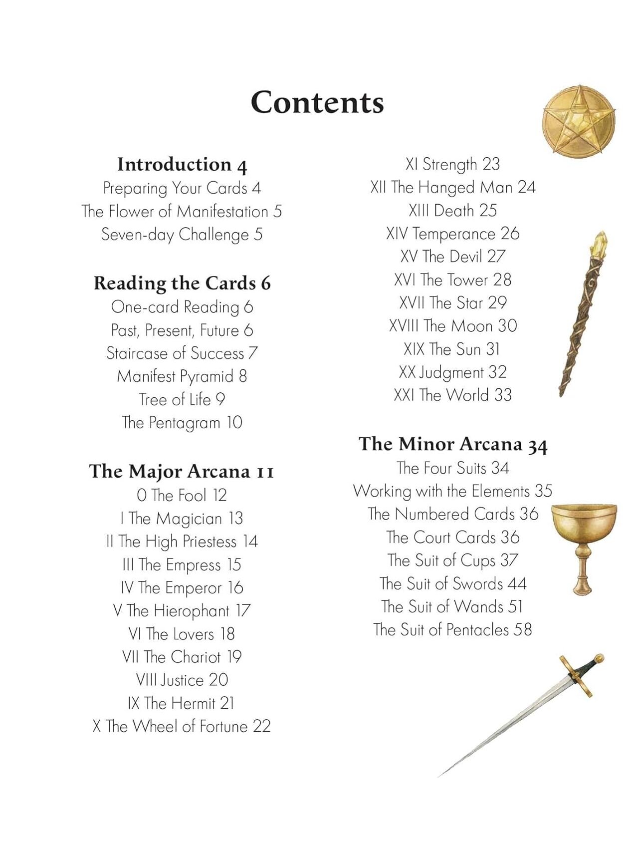 Manifestation Tarot: kortų ir knygos rinkinys Cico Books 1