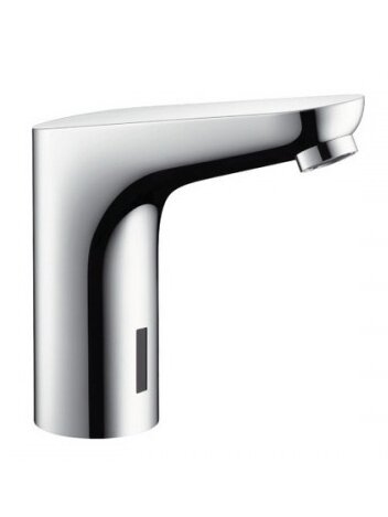 Maišytuvas praust. Hansgrohe temp. kontr., maitinamas nuo bat.6V