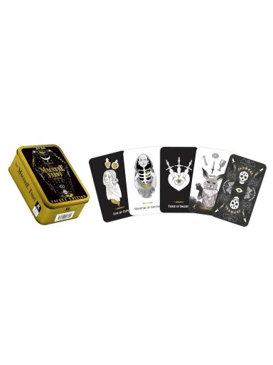 Macabre Taro kortos kišeninis leidimas metalinėje dėžutėje Rockpool Publishing