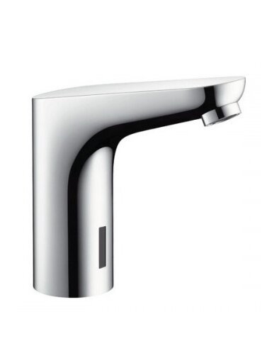 Maišytuvas praust. Hansgrohe temp. kontr., maitinamas nuo bat.6V