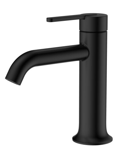 Maišytuvas praustuvui B817B-1A black