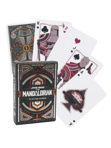 Mandalorian V2 Stars Wars žaidimo kortos Theory11