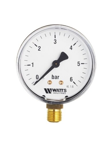 Manometras 6b 63/6 1/4" RAD (10007723)