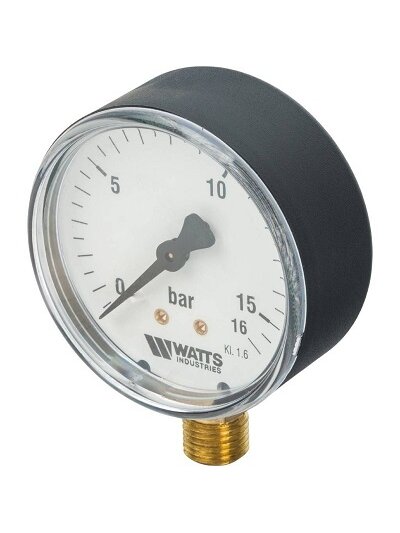 Manometras 16b 63/16 1/4" RAD (10007725)