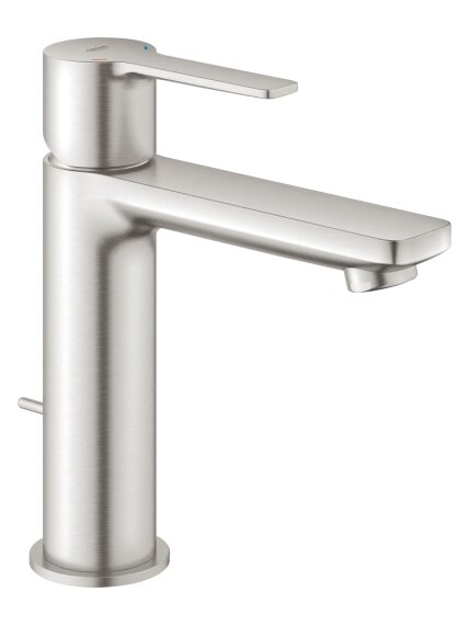 Maišytuvas praustuvui LINEARE S New, paaukštintas, supersteel 1