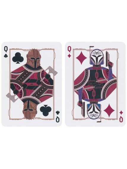 Mandalorian V2 Stars Wars žaidimo kortos Theory11 2 Mandalorian V2 Stars Wars žaidimo kortos Theory11 2