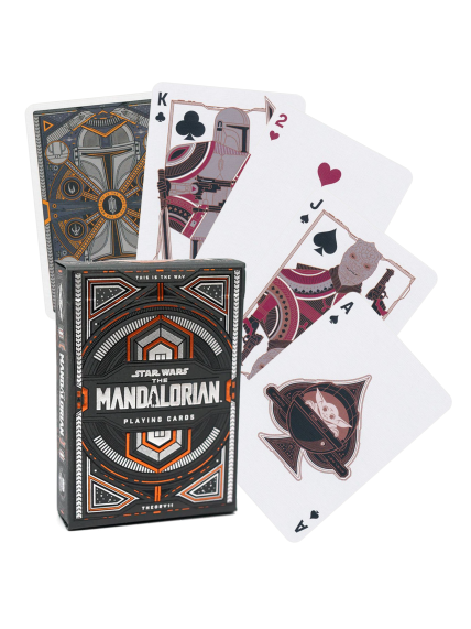 Mandalorian V2 Stars Wars žaidimo kortos Theory11 Mandalorian V2 Stars Wars žaidimo kortos Theory11