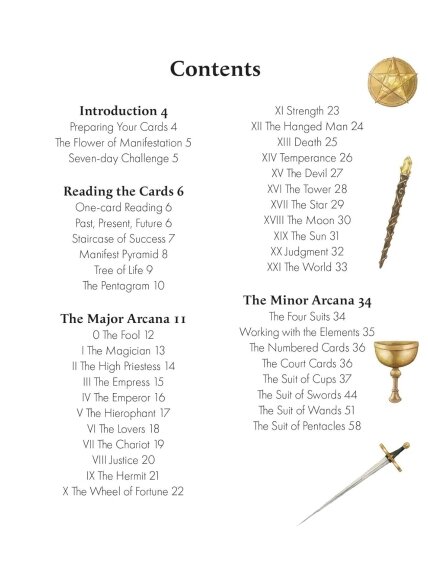 Manifestation Tarot: kortų ir knygos rinkinys Cico Books 1 Manifestation Tarot: kortų ir knygos rinkinys Cico Books 1