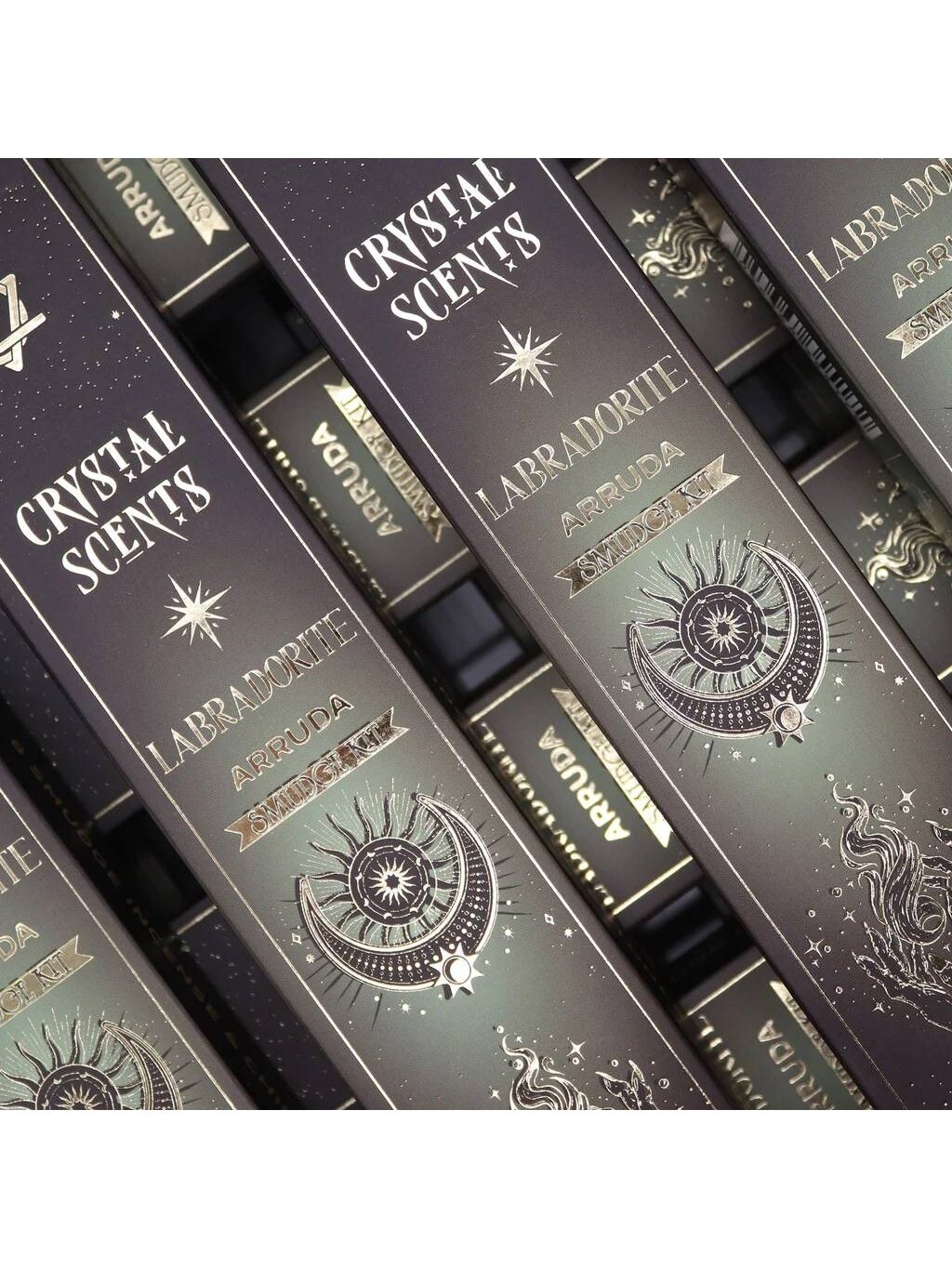 Medicininės Rūtos smilkalai su Labradorito kristalais Crystal Scents 2 Medicininės Rūtos smilkalai su Labradorito kristalais Crystal Scents 2