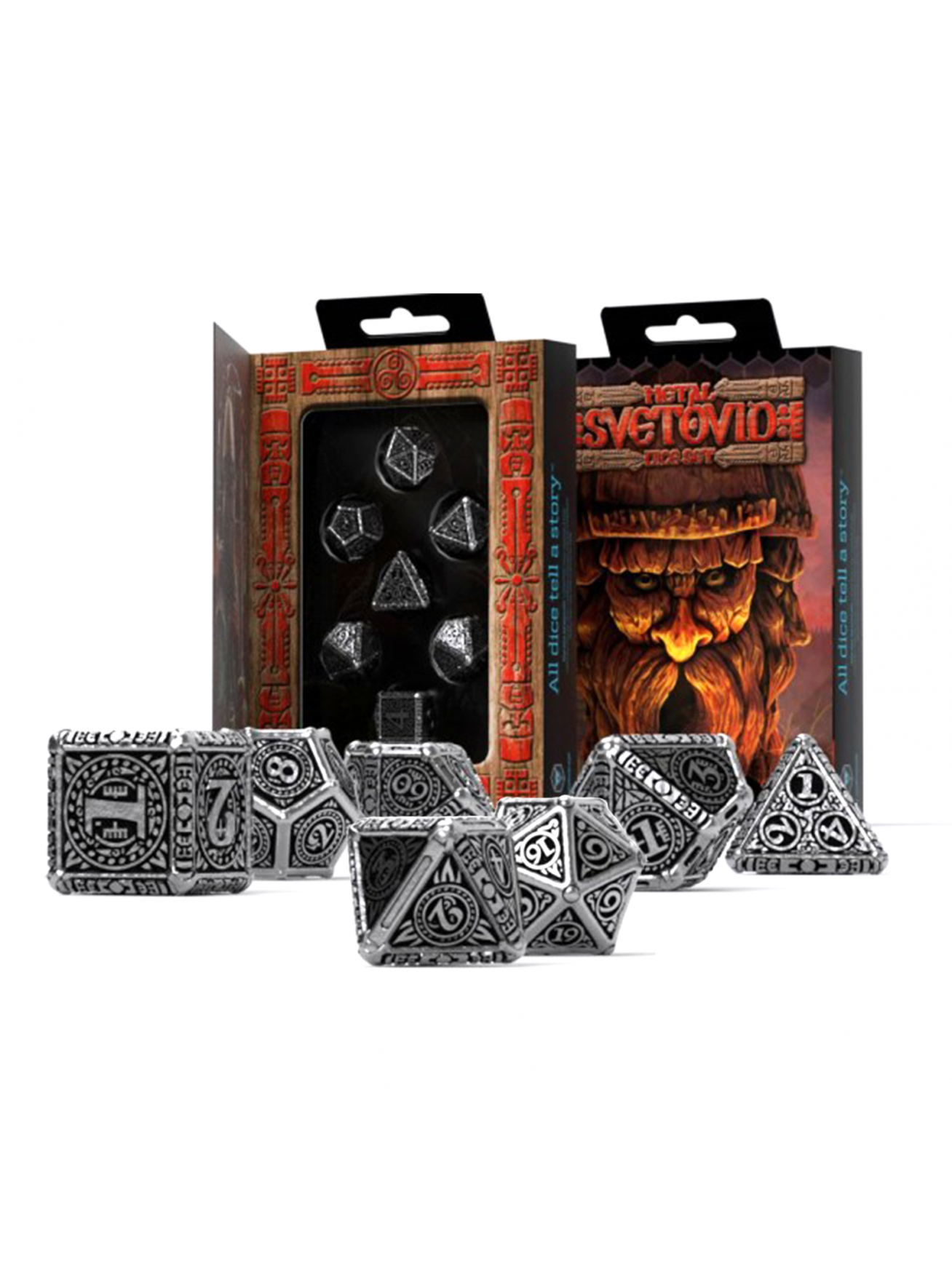 Metal Svetovid kauliukų rinkinys