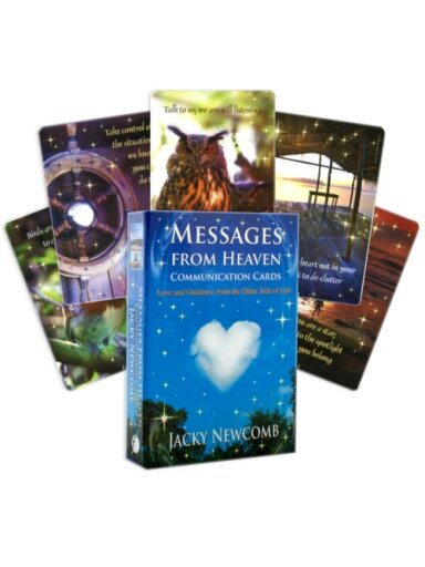 Messages from heaven communication komunikacijos kortos Findhorn Press