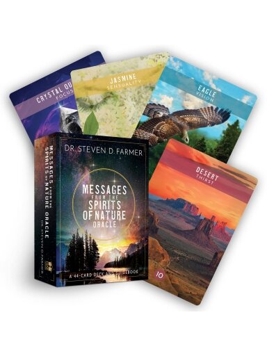 Messages from the Spirits of Nature Oracle kortos Hay House