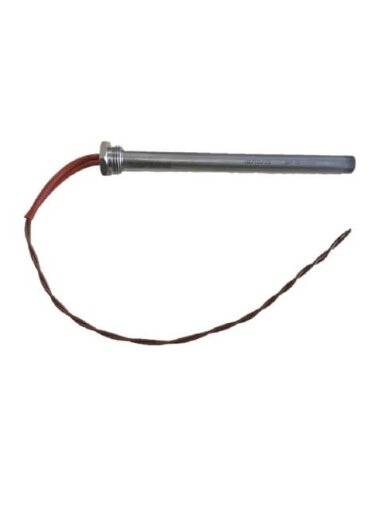 Metalinis granulių uždegimo tenas 230VAC/300W, ilgis 14 cm