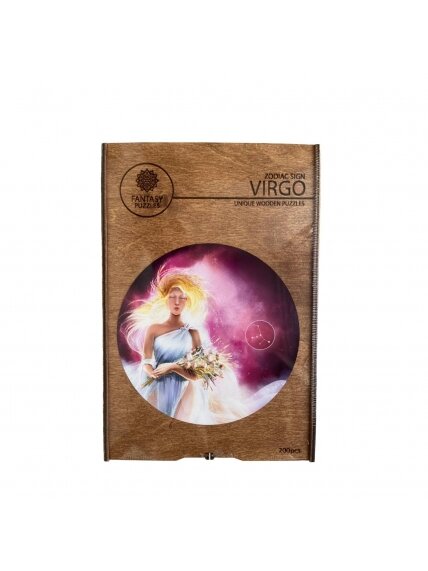 Mergelė (Zodiakai) Dėlionė Iš Medžio (200 detalių) Fantasy Puzzles 1 Mergelė (Zodiakai) Dėlionė Iš Medžio (200 detalių) Fantasy Puzzles 1