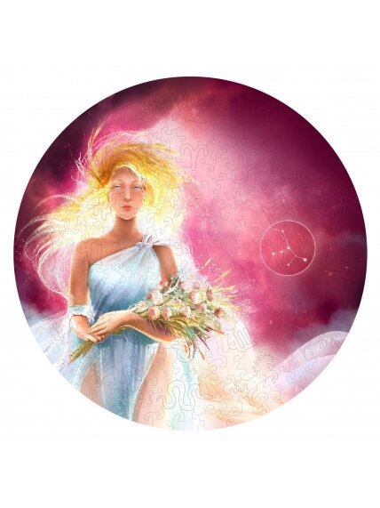 Mergelė (Zodiakai) Dėlionė Iš Medžio (200 detalių) Fantasy Puzzles 2 Mergelė (Zodiakai) Dėlionė Iš Medžio (200 detalių) Fantasy Puzzles 2