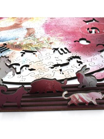 Mergelė (Zodiakai) Dėlionė Iš Medžio (200 detalių) Fantasy Puzzles 6 Mergelė (Zodiakai) Dėlionė Iš Medžio (200 detalių) Fantasy Puzzles 6
