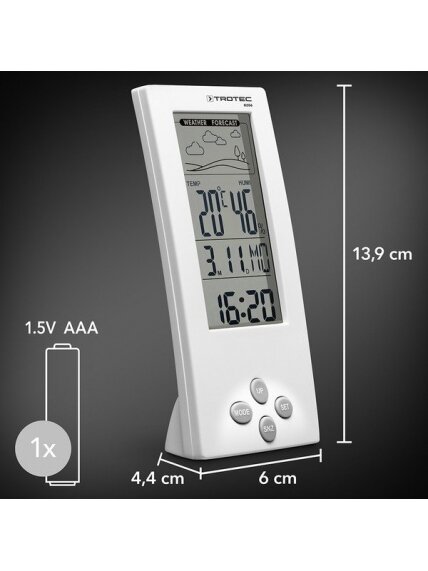Meteorologinė stotelė Trotec BZ 06 7 Meteorologinė stotelė Trotec BZ 06 7