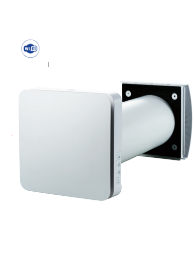Mini rekuperatorius Twinfresh Atmo WI-FI 50 m3/h su pulteliu