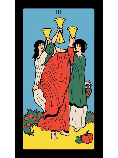 Mini Tarot Rider Waite Smith kortos Findhorn Press